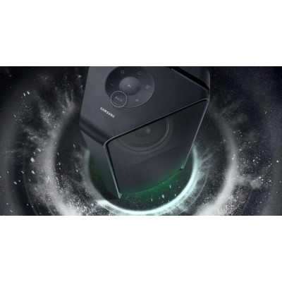 Акустична система Samsung MX-T70 1500Вт, 2.0, BT, USB, 3.5 Mini Jack, IPX5, Party Lights+, SBC, AAC, aptX, чорний