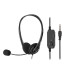 Гарнітура ПК стерео On-ear 2E CH11 mini-jack, omni-mic, 1.2м, чорний