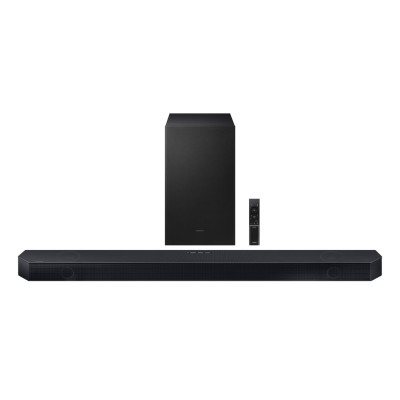 Саундбар Samsung HW-Q600H 380Вт, 3.1.2, BT, HDMI-eARC, Wi-Fi, саб, Dolby Atmos, чорний