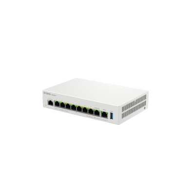 Мультисервiсний Маршрутизатор D-Link DBR-600-P, 7x2.5GE LAN PoE, 1x2.5GE LAN/WAN PoE, 1x2.5GE WAN, 1xUSB 3.0, 120Вт