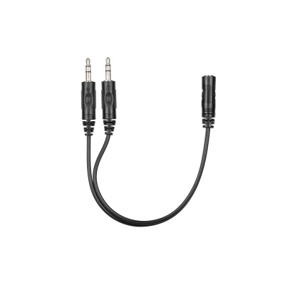 Гарнітура ПК моно On-ear 2E CH12 mini-jack, omni-mic, 1.2м, чорний