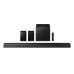 Саундбар Samsung HW-QS750F 465Вт, 5.1.2, BT, HDMI-eARC, Wi-Fi, саб, Dolby Atmos, чорний Саундбар Samsung HW-QS750F 465Вт, 5.1.2, BT, HDMI-eARC, Wi-Fi, саб, Dolby Atmos, чорний