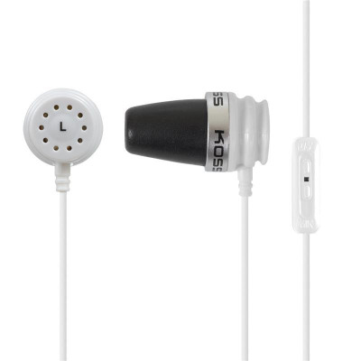 Навушники In-Ear Koss Spark Plug, 3.5 mini-jack, Білий