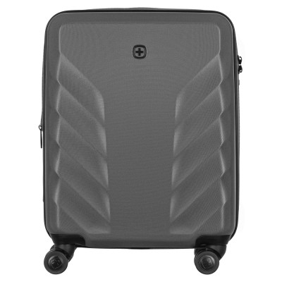 Валіза Wenger, Motion, полікарбонат, мала, 55см, 30/40л, TSA, 4 колеса, сірий Валіза Wenger, Motion, полікарбонат, мала, 55см, 30/40л, TSA, 4 колеса, сірий