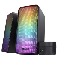 Акустична система Trust GXT 611 Wezz, USB/AUX,  RGB/Knob, чорний