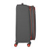 Валіза 2E, Trek, поліестер, середня, 64/78л, TSA, 4 колеса, EXP, сірий