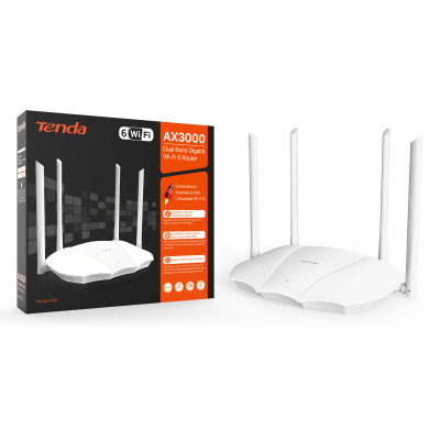 Маршрутизатор TENDA RX9 AX3000, 3xGE LAN, 1xGE WAN
