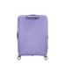 Валіза American Tourister, Soundbox, поліпропілен, середня, 67см, 71.5/81л, TSA, 4 колеса, EXP, лавандовий