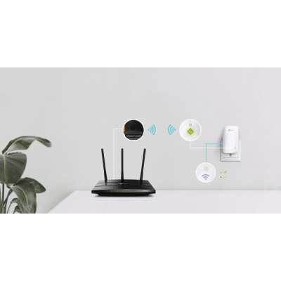 Розширювач покриття WiFi TP-LINK RE220 AC750, 1xFE LAN, MESH