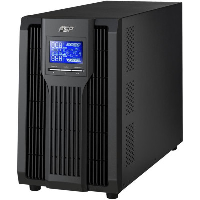 Джерело безперебійного живлення FSP Champ 3K, 3000VA/2700W, LCD, USB, 4xSchuko Джерело безперебійного живлення FSP Champ 3K, 3000VA/2700W, LCD, USB, 4xSchuko