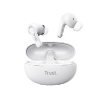 Навушники TWS Trust Yavi Earbuds BT 5.3, ENC, SBC, Mic, Білий Навушники TWS Trust Yavi Earbuds BT 5.3, ENC, SBC, Mic, Білий