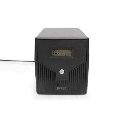 Джерело безперебійного живлення DIGITUS 1500VA/900W, LCD, RJ45, RS232, USB, 4xSchuko
