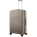 Валіза 2E, Aero, поліпропілен, велика, 99/119 л, TSA, 4 колеса, EXP, сіро-коричневий