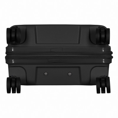 Валіза 2E, Aero, поліпропілен, мала, 35/44 л, TSA, 4 колеса, EXP, чорна Валіза 2E, Aero, поліпропілен, мала, 35/44 л, TSA, 4 колеса, EXP, чорна