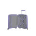 Валіза American Tourister, Soundbox, поліпропілен, мала, 55см, 35.5/41л, TSA, 4 колеса, EXP, лавандовий Валіза American Tourister, Soundbox, поліпропілен, мала, 55см, 35.5/41л, TSA, 4 колеса, EXP, лавандовий