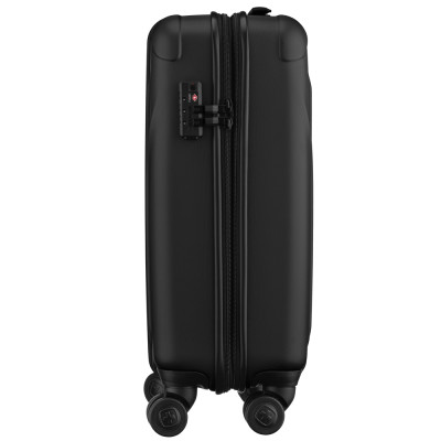 Валіза Wenger, Oryson, мала, пластик, 4 колеса, чорна
