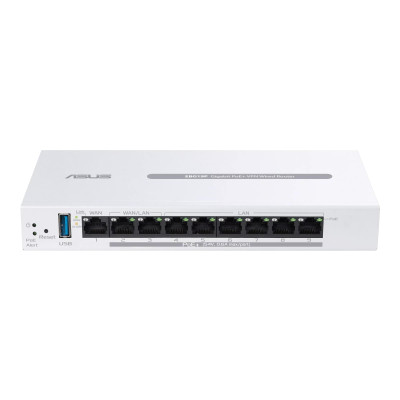 Маршрутизатор ASUS ExpertWiFi EBG19P 8xGE LAN (8xPoE), 1xGE WAN, 1xUSB 3.2, 123W, BT Маршрутизатор ASUS ExpertWiFi EBG19P 8xGE LAN (8xPoE), 1xGE WAN, 1xUSB 3.2, 123W, BT