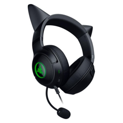 Гарнітура Razer Kraken Kitty V2, RGB, USB-A, чорний