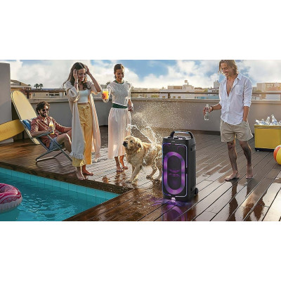 Акустична система Samsung MX-ST50F 240Вт, 2.0, BT, USB, 3.5 Mini Jack, IPX4, Party Lights+, SBC, AAC, чорний
