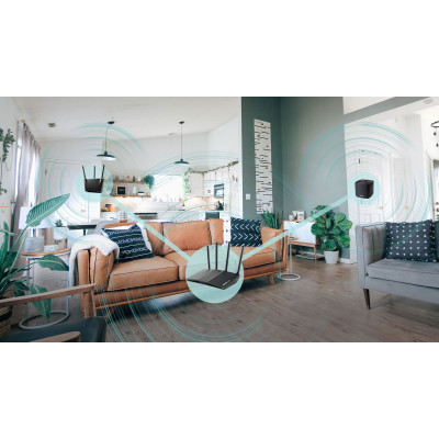 Маршрутизатор ASUS RT-AX57 AX3000, 4xGE LAN, 1xGE WAN, MESH