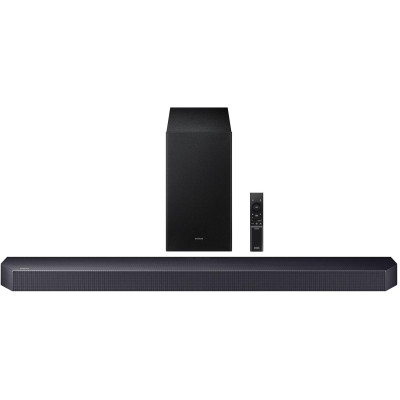 Саундбар Samsung HW-Q600F 380Вт, 3.1.2, BT, HDMI-eARC, саб, Dolby Atmos, чорний