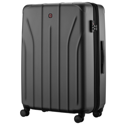 Валіза Wenger, Oryson, велика, пластик, 4 колеса, сіра Валіза Wenger, Oryson, велика, пластик, 4 колеса, сіра