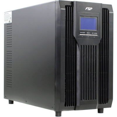Джерело безперебійного живлення FSP Champ 2K, 2000VA/1800W, LCD, USB, 3xSchuko