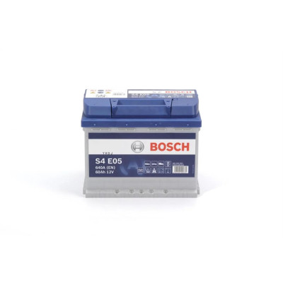 Акумулятор Bosch S4 12В 60А·год 640А R+ (0 092 S4E 051) (0 092 S4E 050)