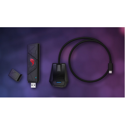Адаптер WiFi ASUS USB-BE92 BE6500, USB