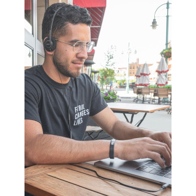 Навушники On-Ear Koss KPH40 Utility, 3.5 mini-jack, 1.2м, Сірий