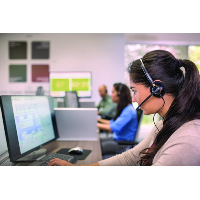 Гарнітура комп'ютерна стерео On-ear Poly EncorePro 520, Quick Disconnect, всеспрямований, чорний