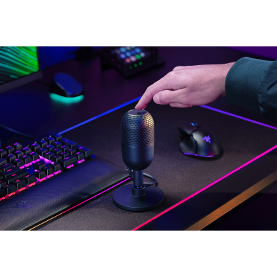 Мікрофон геймінговий Razer Seiren V3 Mini, Omni, USB-A, 1.2м, чорний