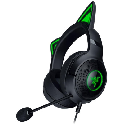 Гарнітура Razer Kraken Kitty V2, RGB, USB-A, чорний