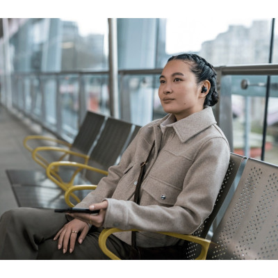 Навушники TWS Sony WF-1000XM5 BT 5.3, ANC, Hi-Res, IPX4, SBC, AAC, LDAC, LC3, Mic, Чорний