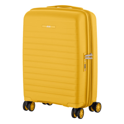 Валіза 2E, Aero, поліпропілен, мала, 35/44 л, TSA, 4 колеса, EXP, бурштиново-жовтий Валіза 2E, Aero, поліпропілен, мала, 35/44 л, TSA, 4 колеса, EXP, бурштиново-жовтий