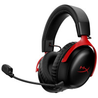 Гарнітура ігрова HyperX Cloud III S, WL/USB-A/USB-C, чорно-червоний Гарнітура ігрова HyperX Cloud III S, WL/USB-A/USB-C, чорно-червоний