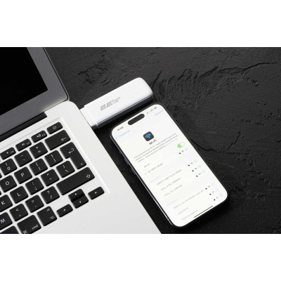 Мобільний маршрутизатор 2E PowerLink (MiFi-1 2024) LTE, Wi-Fi6, 1xUSB, 1xCRC9 білий Мобільний маршрутизатор 2E PowerLink (MiFi-1 2024) LTE, Wi-Fi6, 1xUSB, 1xCRC9 білий