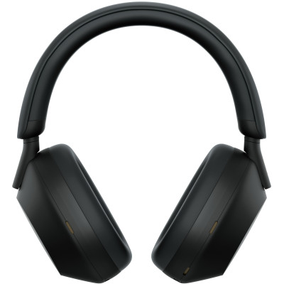 Навушники Over-ear Sony WH-1000XM5 BT 5.2, ANC, Hi-Res, AAC, LDAC, Wireless, Mic, Чорний