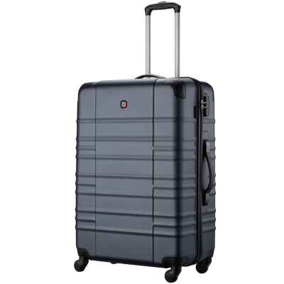 Валіза Wenger, Amplar, велика, пластик, 4 колеса, синя