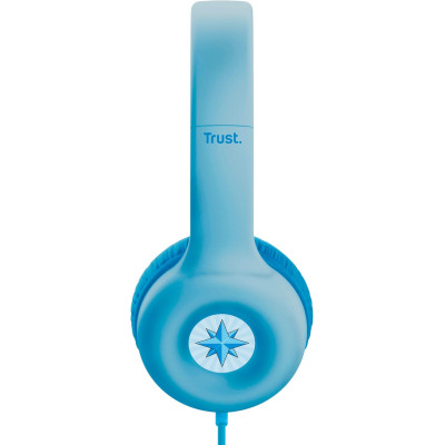 Навушники Trust Nouna Headphones mini-jack, Mic, Синій Навушники Trust Nouna Headphones mini-jack, Mic, Синій