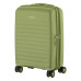 Набір валіз 2E, Aero, поліпропілен, (M+S), TSA, 4 колеса, EXP, оливково-зелений