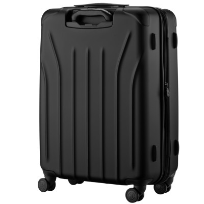 Валіза Wenger, Oryson, середня, пластик, 4 колеса, чорна