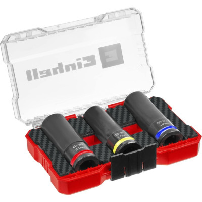 Набір ударних торцевих головок Einhell 80мм 1/2