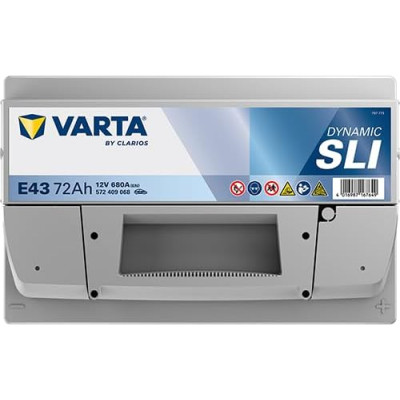 Акумулятор Varta Dynamic SLI 12В 72А·год 680А R+ (572409068)