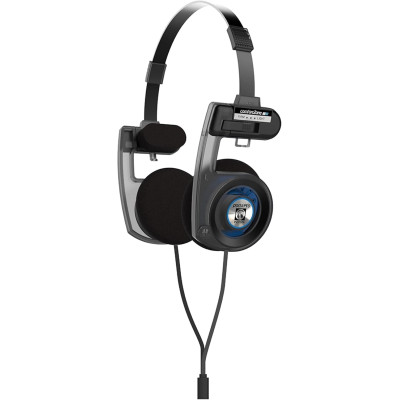 Навушники On-Ear Koss Porta Pro Utility, 3.5 mini-jack, 1.2м, Чорний