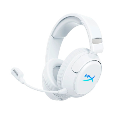 Гарнітура ігрова HyperX Cloud Flight 2, WL/USB-A/USB-C, білий