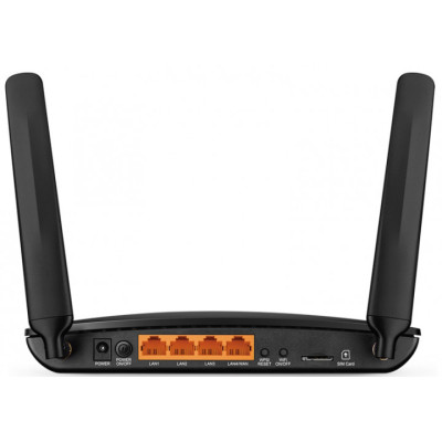 Маршрутизатор TP-LINK TL-MR150 N300, 4G/LTE, 3xFE LAN, 1xFE WAN