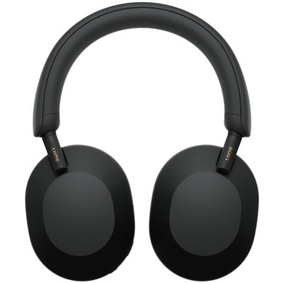 Навушники Over-ear Sony WH-1000XM5 BT 5.2, ANC, Hi-Res, AAC, LDAC, Wireless, Mic, Чорний