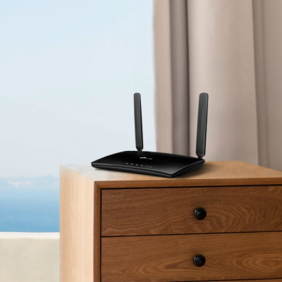 Маршрутизатор TP-LINK TL-MR150 N300, 4G/LTE, 3xFE LAN, 1xFE WAN
