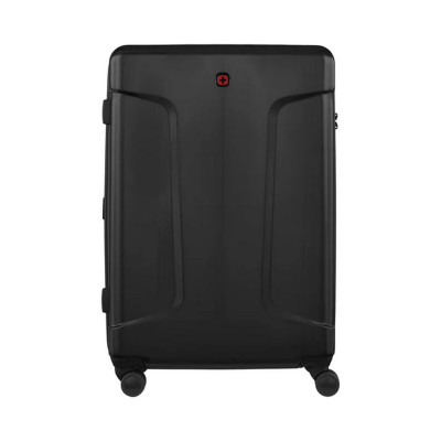 Валіза Wenger, Legacy, велика, пластик, 4 колеса, чорна